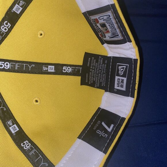 NEW ERA 59FIFTY ATLANTA BRAVES 1995 WORLD SERIES 'WRESTLING‎ PACK' FITTED HAT - Picture 8 of 10